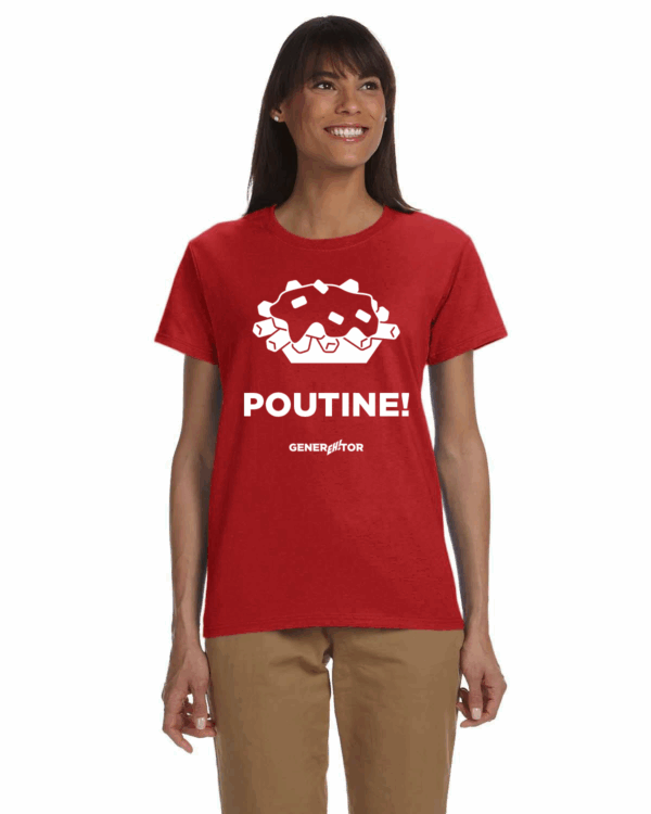 Women's T-Shirt - Poutine - Image 2