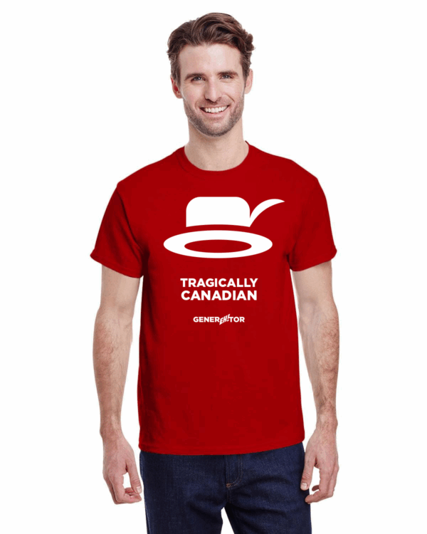 Men's T-Shirt - Tragically Canadian - Image 2