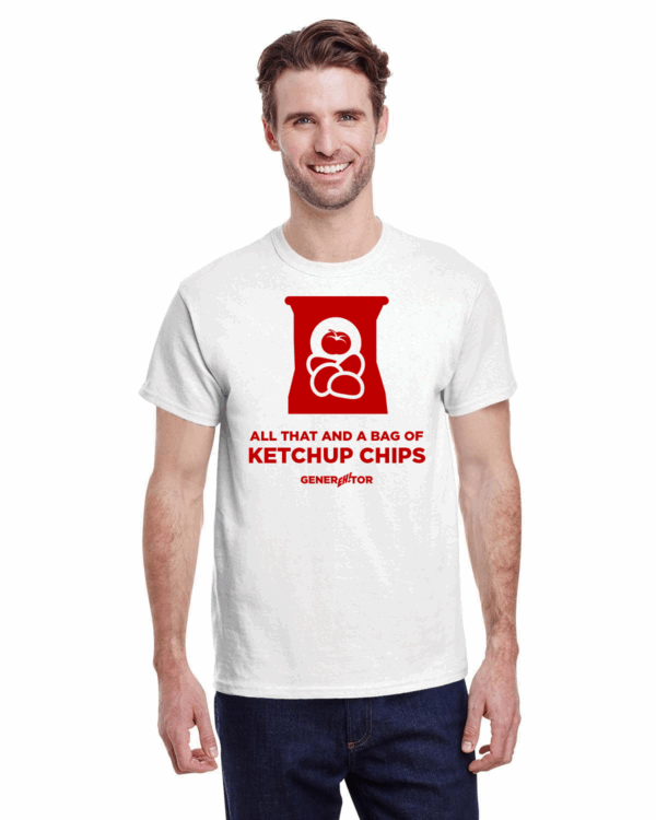 Men's T-Shirt - Ketchup Chips