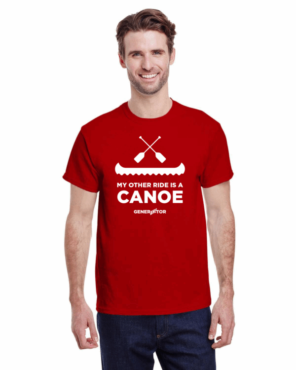 Men's T-Shirt - Canoe - Image 2